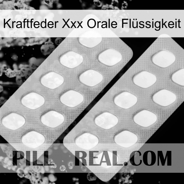 Kraftfeder Xxx Orale Flüssigkeit 27